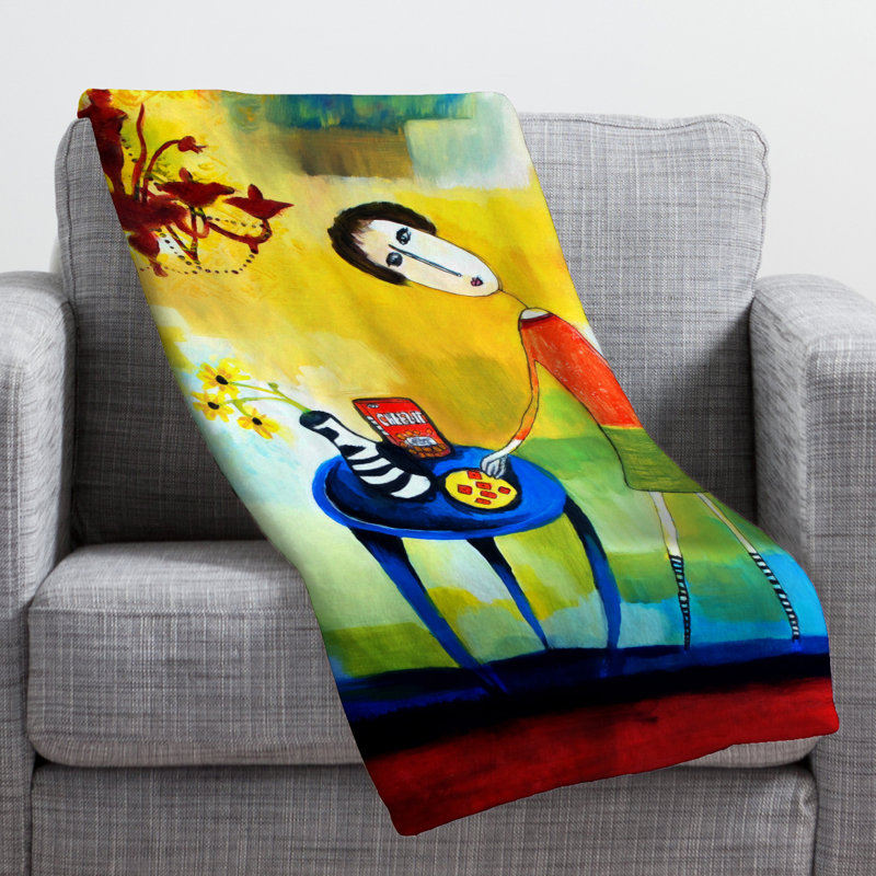 Robin Faye Gates Throw Blanket, Large