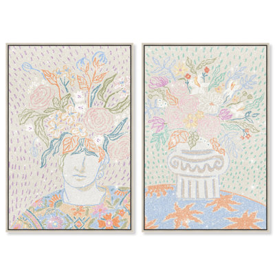 Summer Flourish Set Set by Oliver Gal