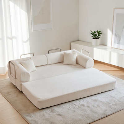 Kaveri 78.8'' Corduroy Sofa