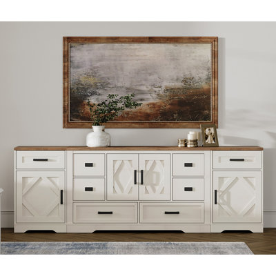 Ensemble d'armoires d'appoint Glenford Farmhouse