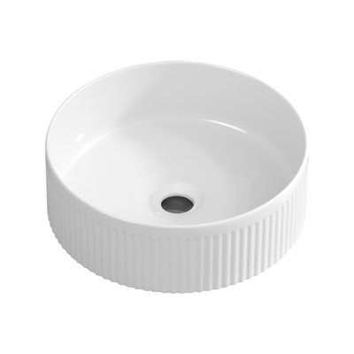 Tooke 14" Round Above-Counter Bathroom Vessel Sink