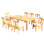 Antwan Outdoor 9 - Piece Teak Dining Set