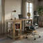 Table d'étude 59,1 "avec rangement ouvert et tablettes Pruitt Hollister-296276981