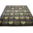 Ikat Hand-Knotted Wool Dark Slate/Cream/Blue Area Rug