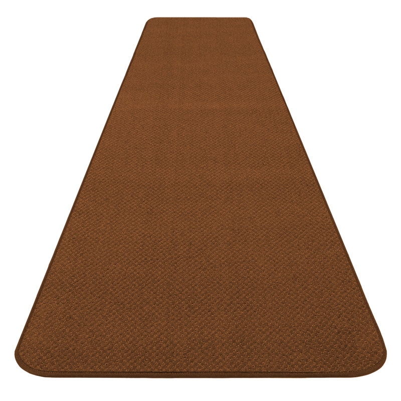 Skid-Resistant Carpet Runner - Toffee Brown - Many Other Sizes To Choose From, Runner 3' x 22'