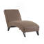Chaise longue rembourrée incurvée pour le salon