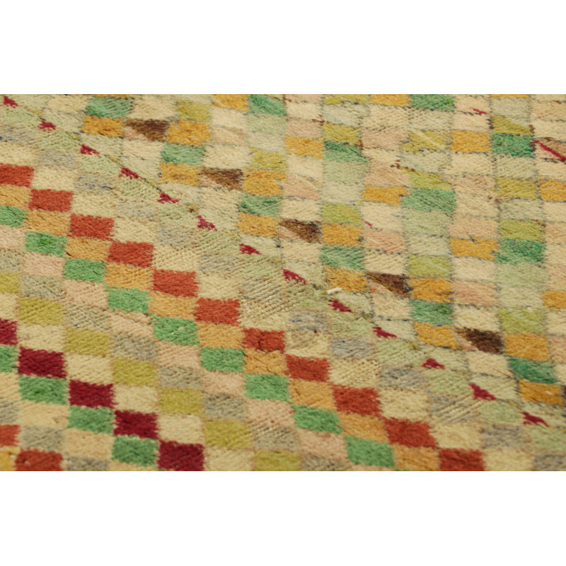 One-of-a-Kind 3’x5’2” Hand Knotted Area Rug