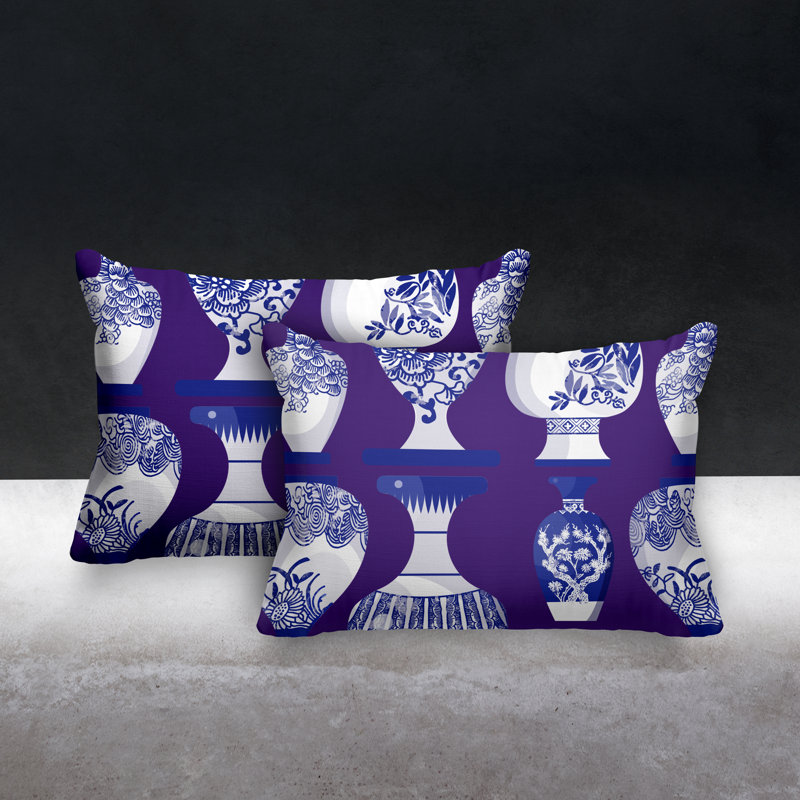  Coussin intérieur / extérieur Lumbar, Mauve