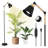 Indoor Plant Grow Light with Timer, Adjustable Height & Full Spectrum LED