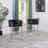 Maebelle Velvet Barstool 29" (Single Chair)-329666209-329666208