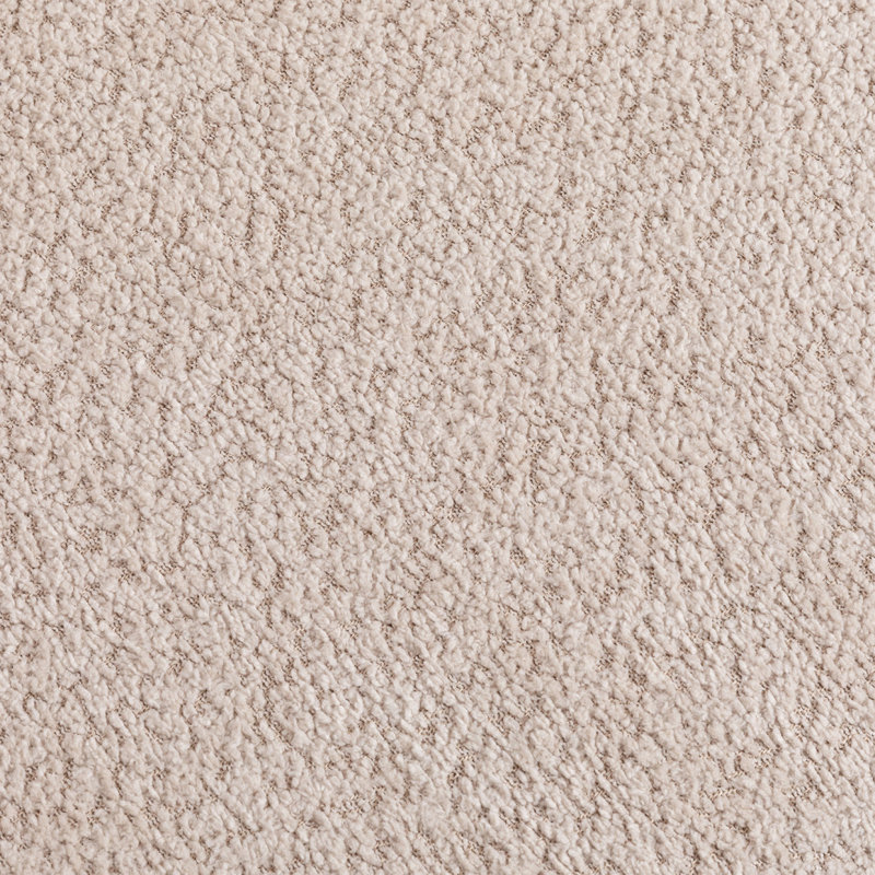 Fauteuil décoratif Accent, fauteuil rembourré en nuage Boucle en tissu, fauteuil de style japonais, canapé 1 place, Beige