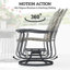 Ensemble de 2 chaises d'extérieur Outsunny