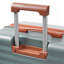 Ensemble de bagage 5 pièces avec ouverture frontale, valise de transport extensible rigide avec roulettes pivotantes, sac de rangement pour porte-gobelet et verrou USB-126941664