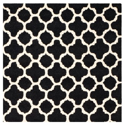 Cannen Hand Tufted Wool Geometric Rug