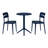 2-Person Outdoor Round Dining Set-1492615585