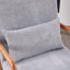 Chaise d'appoint de style moderne Mid-Century, chaises avec accoudoirs et structure en bois massif-2119591005-2119591002