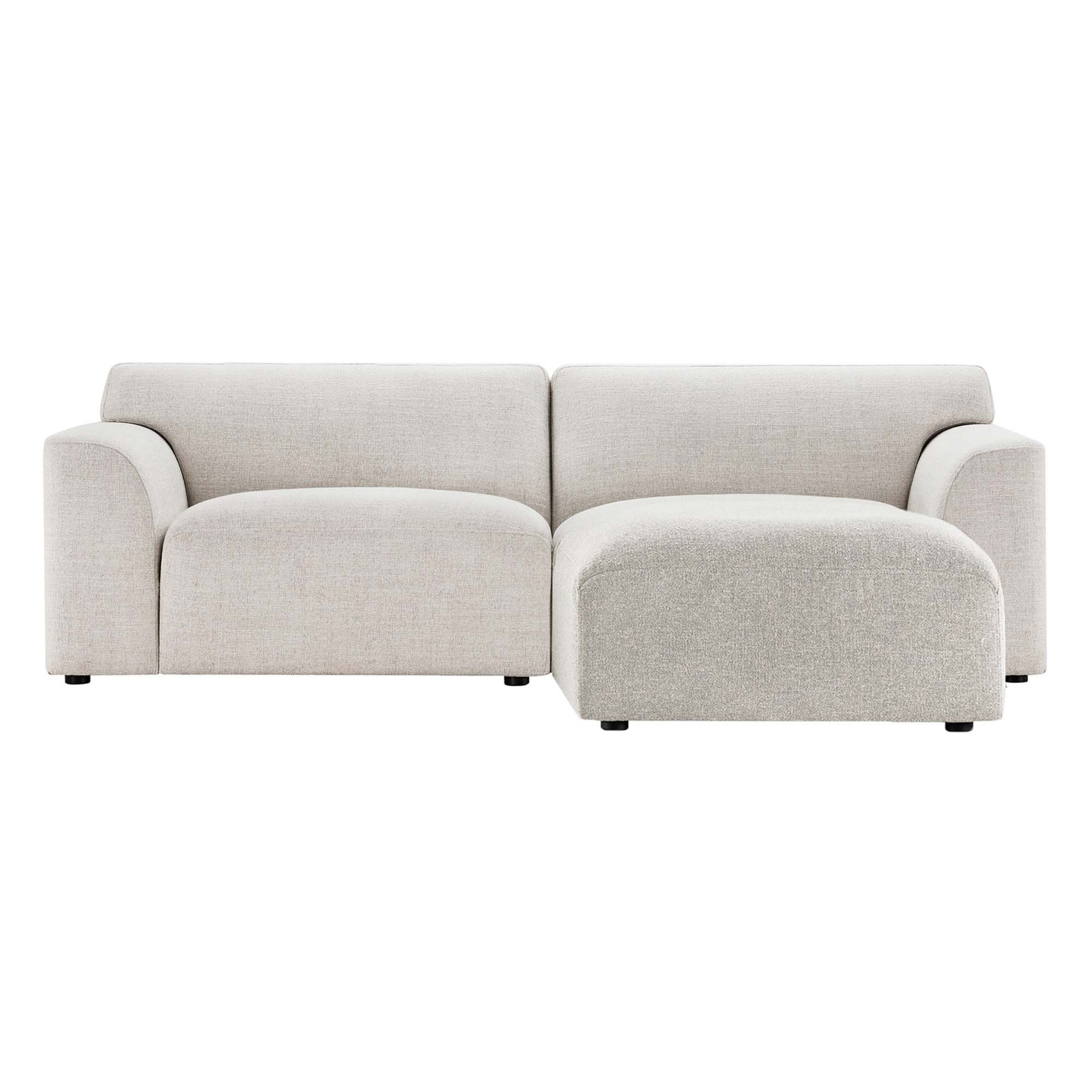 Morell Modular Sectional, Nathan Wheat Tweed
