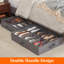 Fabric Underbed Shoe Storage Set-2132240039