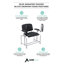 Bariatric Padded Blood Drawing Chair-111665597