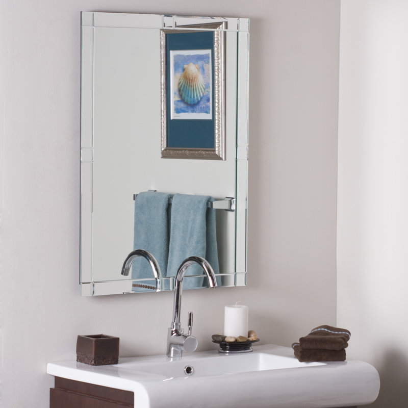 Miroir biseauté moderne et contemporain