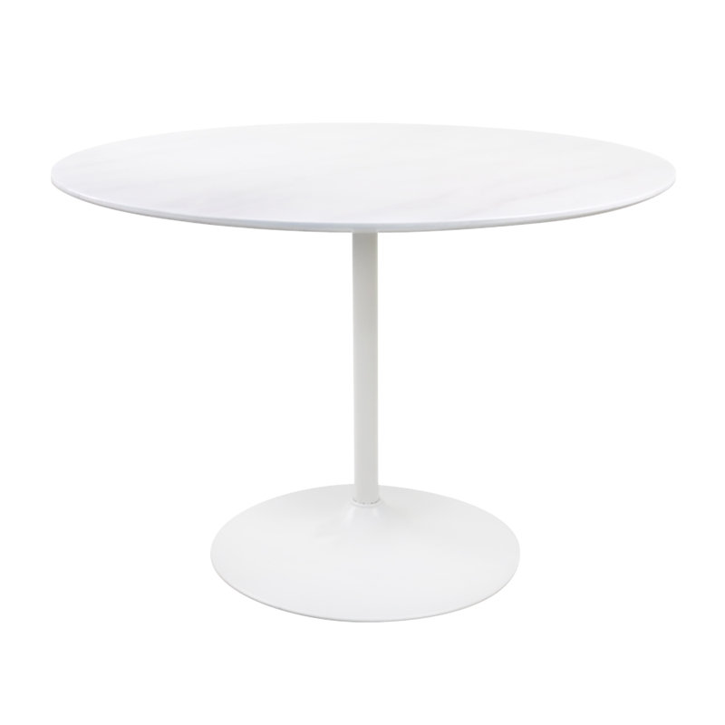 Leisa Round Metal Base Dining Table