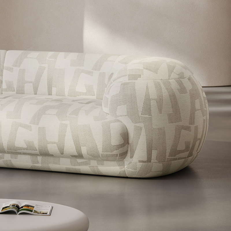 Italian Light Luxury Fabric Sofa