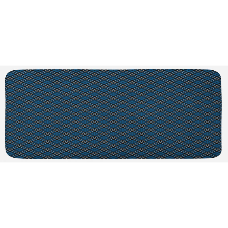 Tapis de cuisine abstrait