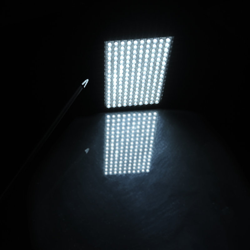 Ensemble de 2 lumières DEL instahibit réglables pour support de bannière rétractable