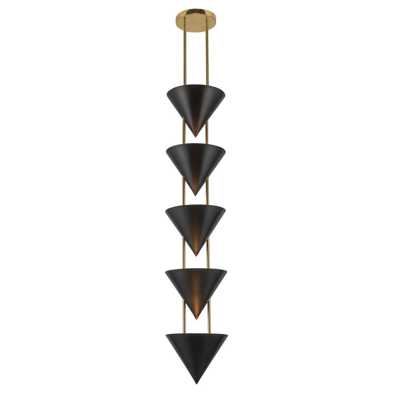 Versus 10-in Brass Pendant, 10, Oil Rubbed Bronze