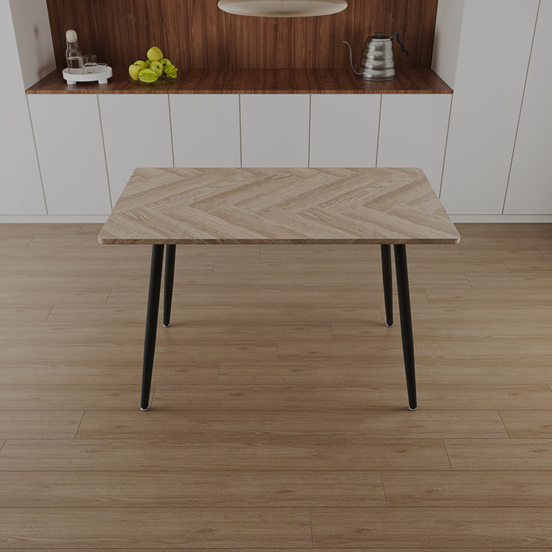 Table de salle à manger moderne minimaliste, bureau d'ordinateur, bureau, table de cuisine, table de salle à manger