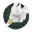 Classic Hand Beaded Round Placemat-2066680506