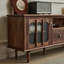 Meuble télé rétro en bois massif de style français-105170672
