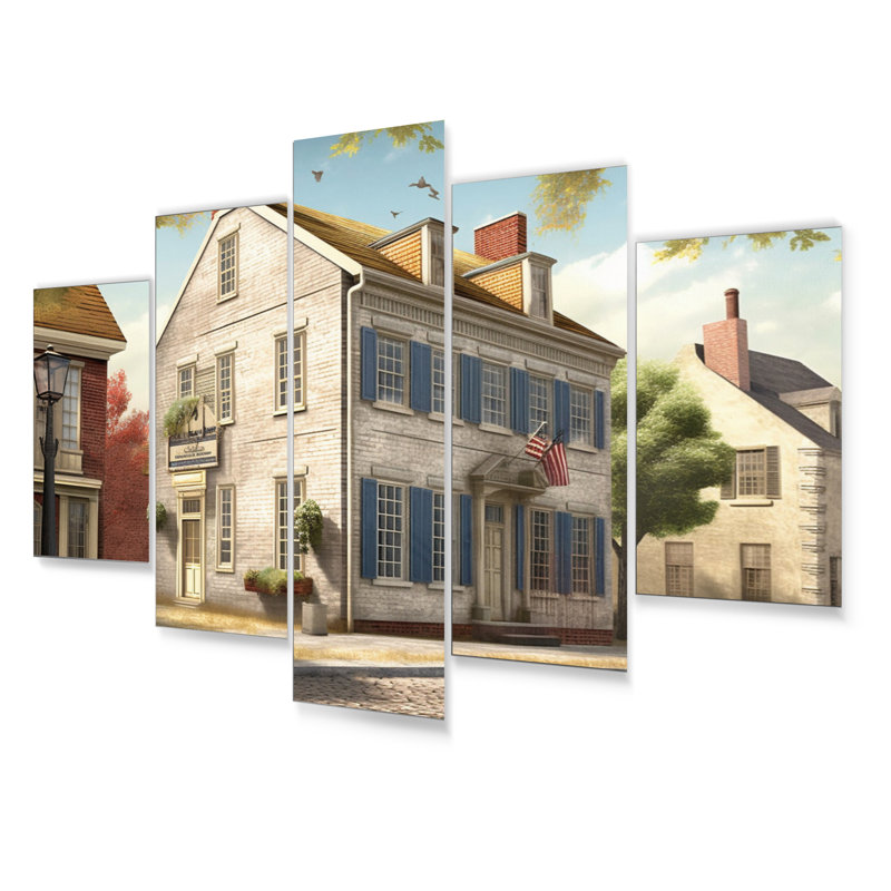 Ensemble de 5 décorations murales