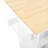 Kitchen Trolley With Drop - Leaf Table Area, 2 Drawers, Door Cupboard, Towel And Spice , White Rubberwood Design, 47.8 In Depth, Easy To Roll Workspace, Finish, Frame, 33.23 Height, 101.58 Lb