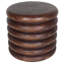 Table de bout cylindrique en bois massif