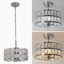 3 - Light Drum Chandelier