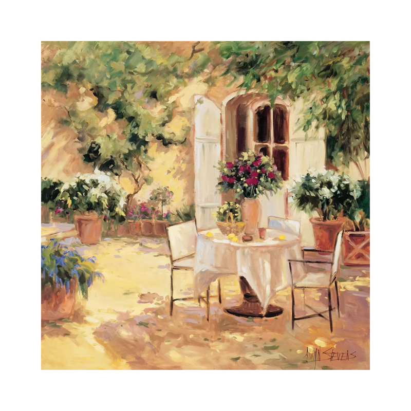 Country Villa by Allayn Stevens - Wrapped Canvas Print, 66.04 cm H x 66.04 cm W x 3.175 cm D