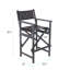 Tabouret de bar en cuir
