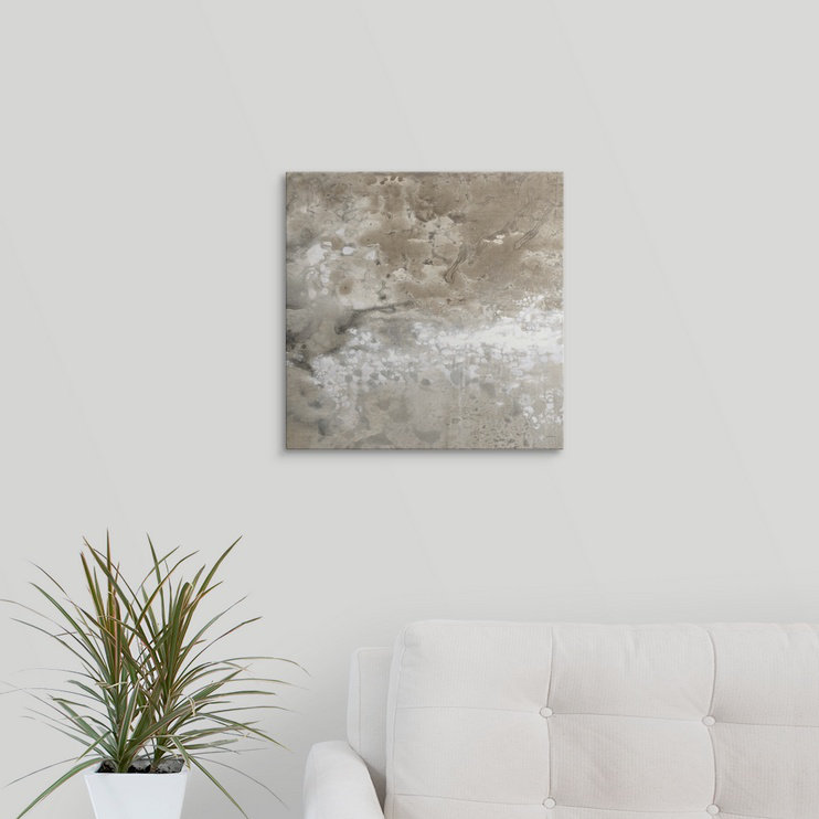 «Ochlocknee Earthen II» par Liz Jardine, impression, H 10 po x l 10 po x P 1,5 po, Toile