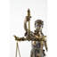Sculpture statue bronze 12,5 pouces Lady Justice