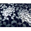 Carrelage mural de mosaïque décoratif en verre à bord droit et à losanges 1,625 po x 1,875 po Musico-49182967