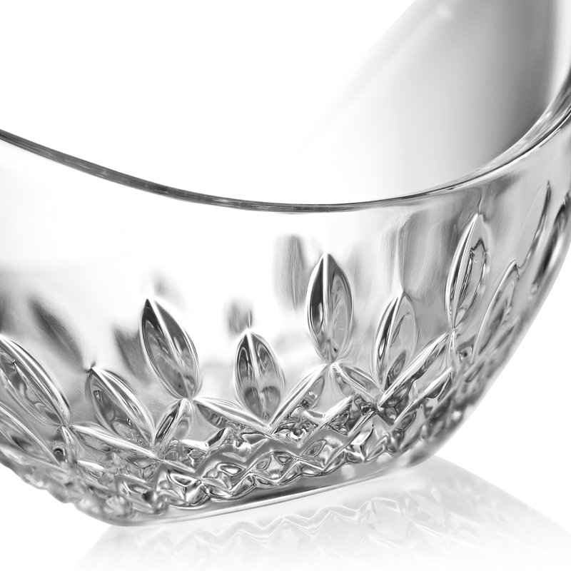 Lismore Essence Ellipse Bowl, 4" H x 8" W x 8" D
