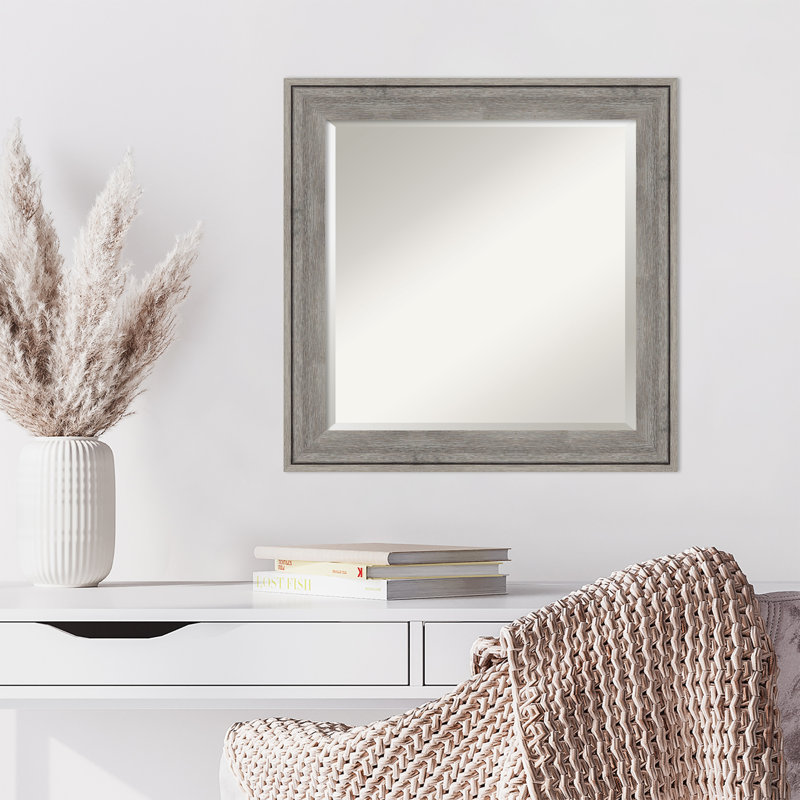Mide Beveled Accent Mirror, 24.5" x 24.5"