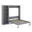 Lit escamotable mural avec tablettes Murphy-1337584122