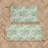 Laura Ashley Bedford Machine Washable Imagine Printed Chenille Rugs 2-Piece