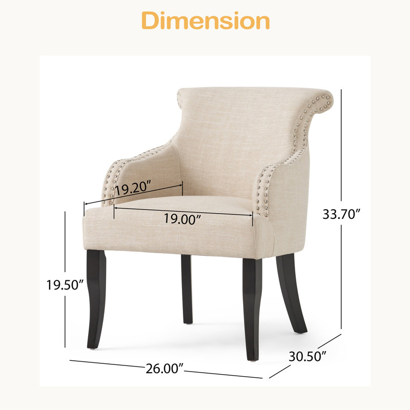 Chaise avec accoudoirs