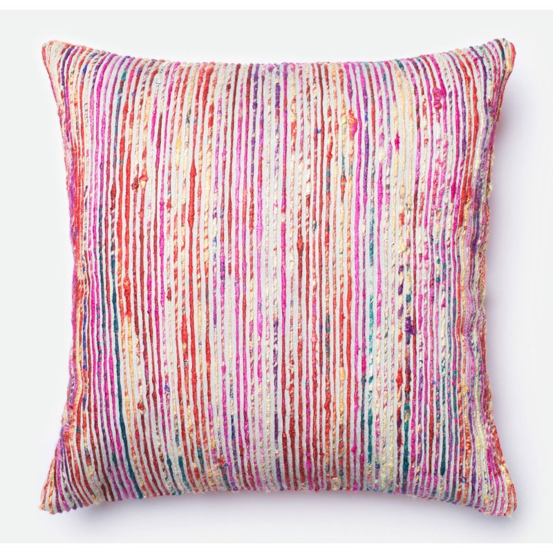Coussin Hippocrates, Red/Multi, Down Blend