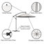 Parasol de jardin Pure Garden-16679258