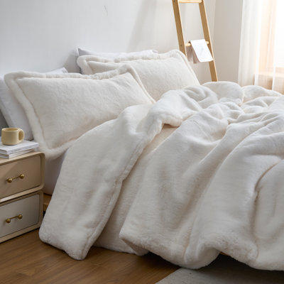 Ice Bear - Coma Inducer® Oversized Comforter Set - Cream White