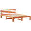 Bed Frame with Headboard Solid Pine Wood-2092905507-2092905533